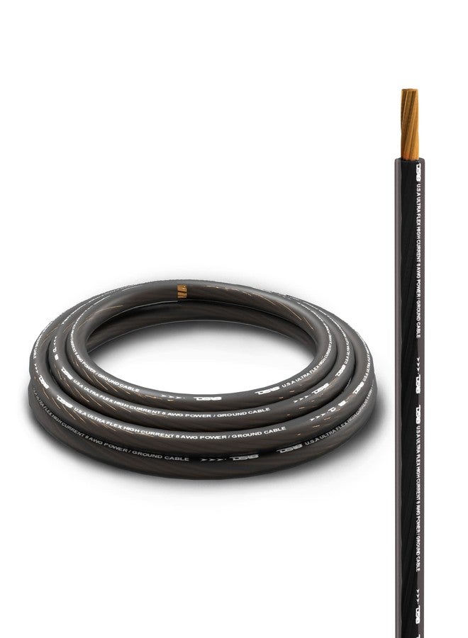 DS18 PW-OFC8GA-5BK/20RD Ultra Flex Power Wire OFC 8 Gauge, 5ft-Black and 20ft-Red - Power Amplifier Wiring Kit - Image 5